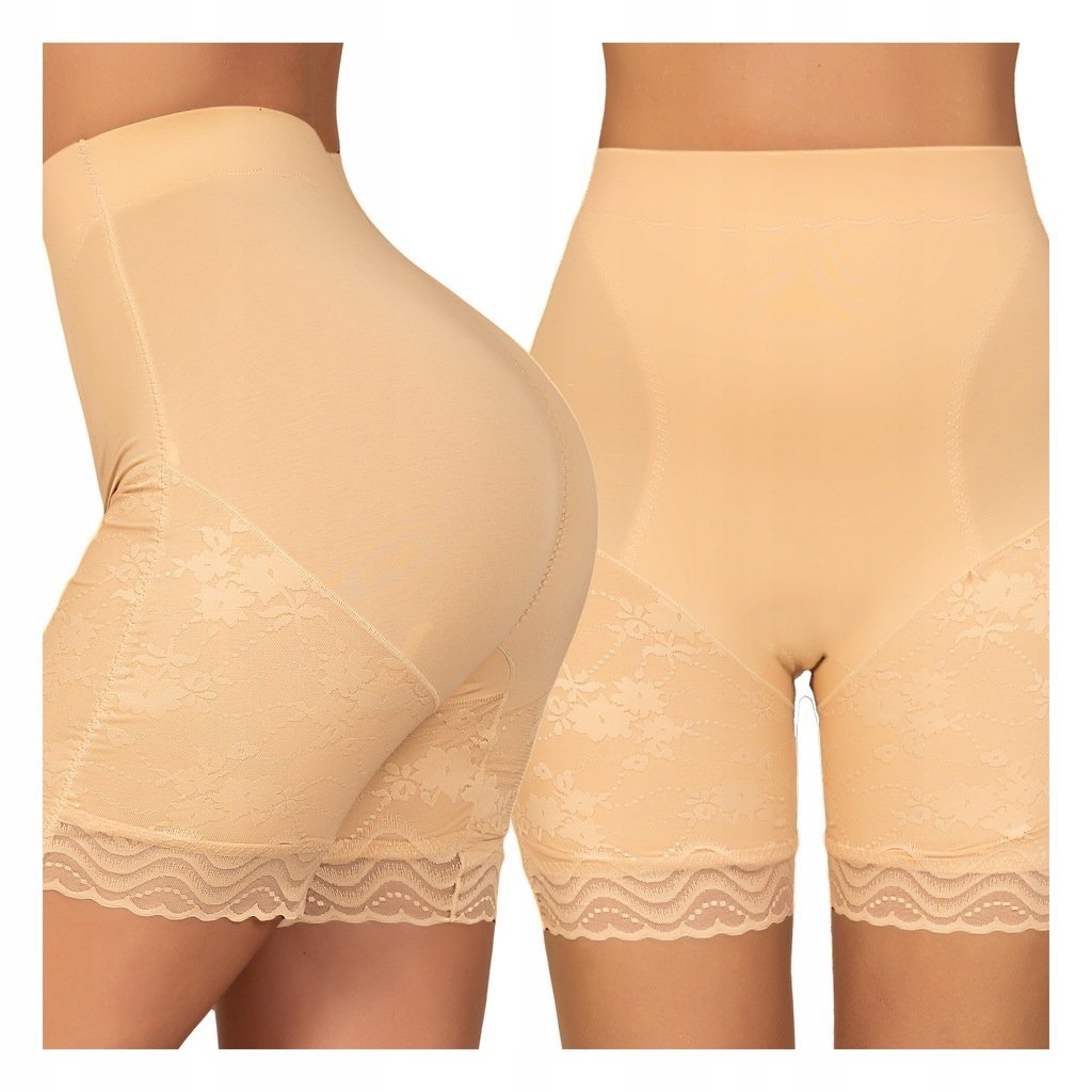 Szorty Z WISKOZY modelujące WYSZCZUPLAJĄCE spodenki przeciw OTARCIOM