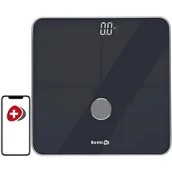 Wagi łazienkowe - Setti+ BS905K Czarny - miniaturka - grafika 1