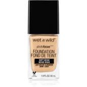 Pudry do twarzy - Wet 'n' Wild Photo Focus Foundation Soft Beige, 1er Pack (1 X 30 ML) E365C - miniaturka - grafika 1