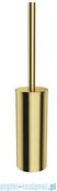 Wieszaki łazienkowe - Omnires Modern Project szczotka toaletowa stojąca mosiądz szczotkowany MP60622BSB - miniaturka - grafika 1