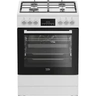 Kuchenki gazowo-elektryczne - Beko FBM62330GWDTN - miniaturka - grafika 1