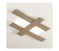 Lampy sufitowe - Gea Luce DOHA P M T - LED Plafon DOHA LED/40W/230V 84 cm beżowy - miniaturka - grafika 1