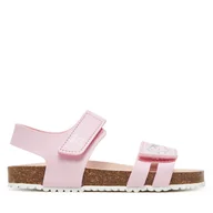 Buty dla dziewczynek - Sandały Garvalin 252462 D Różowy - miniaturka - grafika 1