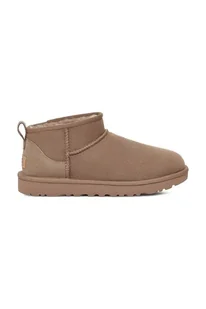 UGG W CLASSIC ULTRA MINI Buty zimowe damskie - Botki damskie - miniaturka - grafika 1