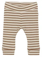 Spodenki dla niemowląt - Noppies Spodnie w kolorze oliwkowo-kremowym - miniaturka - grafika 1