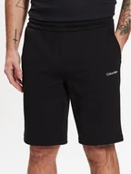 Spodenki męskie - Calvin Klein Szorty sportowe Micro Logo K10K111208 Czarny Regular Fit - miniaturka - grafika 1