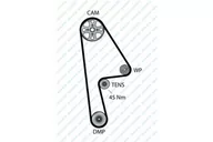 Mechanizmy rozrządu - DAYCO Pasek rozrządu 94775 - miniaturka - grafika 1