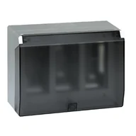 Inne akcesoria elektryczne - Obudowa natynkowa z pokrywą SIMON 500 3×S500 - aluminium - miniaturka - grafika 1
