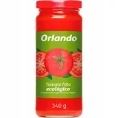 Koncentraty warzywne, przeciery - Ekologiczne Smażone Pomidory - ORLANDO TOMATE FRITO ECOLOGICO 340 g - miniaturka - grafika 1