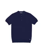 Koszulki męskie - Gianni Lupo GL509S T-shirt męski, niebieski, XS, niebieski, NIEBIESKI - miniaturka - grafika 1