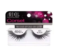 Sztuczne rzęsy i akcesoria - Ardell Corset 501 Black Sztuczne Rzęsy Na Pasku - miniaturka - grafika 1