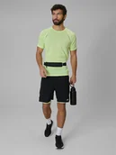 Spodenki męskie - 4F Spodenki do biegania szybkoschnące męskie - czarne XL - miniaturka - grafika 1