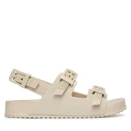 Sandały damskie - Sandały Melissa Melissa Cozy Sandal Ad 36895 Beżowy - miniaturka - grafika 1