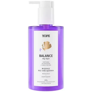 Yope YOPE Balance My Hair odżywka do włosów z emolientami bez obciążania włosów 300ml 109834-uniw - Odżywki do włosów - miniaturka - grafika 1