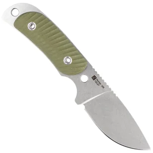 Nóż Real Steel Hunter 165 Green G10, Stonewashed 12C27 (3533) - Noże - miniaturka - grafika 3