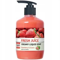 Mydła - FRESH JUICE Mydło w płynie Truskawka i Guava 460 ml - miniaturka - grafika 1