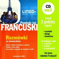 Pozostałe języki obce - Lingo Ewa Gwiazdecka Francuski. Powiedz to! Rozmówki ze słowniczkiem + CD MP3 - miniaturka - grafika 1