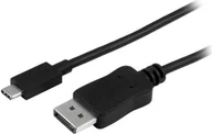 Kable USB - Kabel USB StarTech USB-C - DisplayPort 1 m Czarny CDP2DPMM1MB - miniaturka - grafika 1