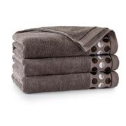 Ręczniki - Zwoltex Ręcznik bawełniany brązowy 9242BH 9242BH SAM 50x90 - miniaturka - grafika 1