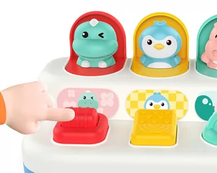 WOOPIE BABY Zabawka Edukacyjna Wyskakujące Zwierzątka POP-UP - Zabawki interaktywne dla dzieci - miniaturka - grafika 2