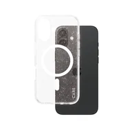 Etui i futerały do telefonów - CARE by PanzerGlass Flagship Etui do iPhone 16 z białym MagSafe - Przezroczysty / Star Lit - miniaturka - grafika 1