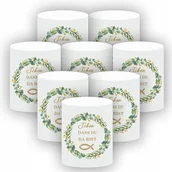 Świeczniki - Zestaw 8 świeczników na podgrzewacze, lekkie składane - miniaturka - grafika 1