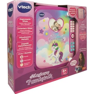 Vtech Interaktywny Magiczny Pamiętnik Na Hasło Pl - Zabawki interaktywne dla dzieci - miniaturka - grafika 1