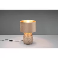 Lampy stojące - Kiran lampa stołowa 1-punktowa szara/beżowa R51231061 - miniaturka - grafika 1