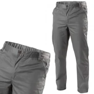 Odzież robocza - Spodnie Męskie Ochronne Robocze Ciemnoszare Do Pasa z Odblaskami 2XL (56) - miniaturka - grafika 1