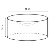 Oprawy, klosze i abażury - Abażur WALEC Ø60 - miniaturka - grafika 1