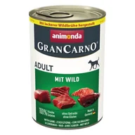 Mokra karma dla psów - animonda GranCarno Original Adult Dziczyzna 6x400 g - miniaturka - grafika 1