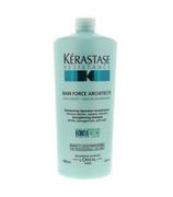 Szampony do włosów - Kerastase Resistance Bain Force Architecte Kąpiel wzmacniająca do włosów ekstremalnie zniszczonych 1000 ml - miniaturka - grafika 1