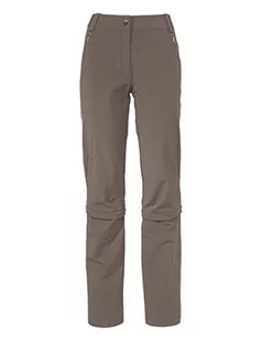 VAUDE Farley Stretch Capri T-Zip III - damskie spodnie trekkingowe z suwakiem - Odzież trekkingowa damska - miniaturka - grafika 1