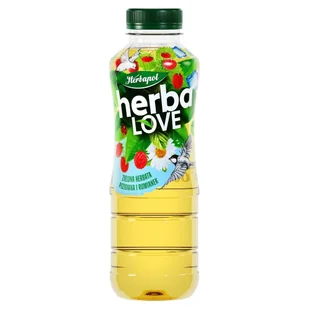 Herbapol Napój HerbaLOVE o Smaku Zielonej Herbaty z Poziomką i Rumiankiem - Soki i napoje niegazowane - miniaturka - grafika 1