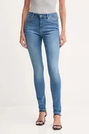 Spodnie damskie - Pepe Jeans jeansy damskie kolor niebieski PL2047284AA - miniaturka - grafika 1
