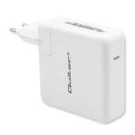 Ładowarki do telefonów - Qoltec Ładowarka sieciowa FAST 96W | 5-20V | 3-4.7A | USB C PD | Biała - miniaturka - grafika 1