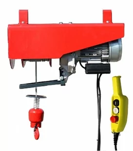 DESDEA Wciągarka elektryczna 300 kg / 30m - do wyboru ramię i mocowanie do rusztowania 08126406 - Wciągarki - miniaturka - grafika 2