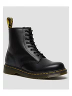 Botki damskie - Dr. Martens Skórzane botki w kolorze czarnym - miniaturka - grafika 1