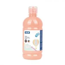 Farba tempera butelka pastel jasny 500 ml jasny róż - Przybory szkolne - miniaturka - grafika 1