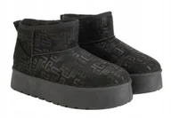 Śniegowce damskie - Damskie buty śniegowce Lee Cooper LCJ-25-32-3655LB czarny 39 - miniaturka - grafika 1