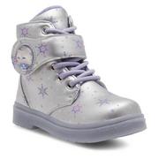 Buty dla dziewczynek - Trzewiki Frozen AW23-37DFR Srebrny - miniaturka - grafika 1