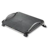 Podnóżki, podpórki, podkładki - Techly Podnóżek ergonomiczny z regulacją kąta pochylenia, czarny 305564 - miniaturka - grafika 1