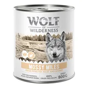 Mokra karma dla psów - Wolf of Wilderness Adult “Expedition”, 6 x 800 g - Mossy Miles - Drób z królikiem - miniaturka - grafika 1