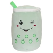Maskotki i pluszaki - Teddykompaniet,  Pluszak Squeezie Bubble Tea Zielona 30cm - miniaturka - grafika 1