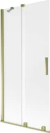 Parawany nawannowe - Mexen Velar parawan nawannowy 2-skrzydłowy rozsuwany 90 x 150 cm, szron, złoty - 896-090-000-31-50 - miniaturka - grafika 1