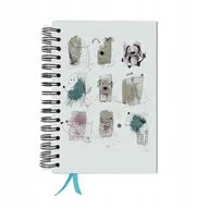 Notesy i bloczki - Notes czyste kartki zeszyt A5 pamiętnik notatnik - miniaturka - grafika 1