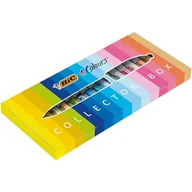 Długopisy - BIC 4 Kolory Specjalna kolekcja 15 Długopisów z końcówką środkową (1,00 mm) i szerokimi końcówkami (1,6 mm) - Różne kolory, Pudełko 15 - miniaturka - grafika 1
