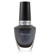 Lakiery do paznokci - 1230 Nocny czarny lakier do paznokci z tęczowym brokatem 13 ml COVER ME UP! - miniaturka - grafika 1