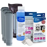 Akcesoria i części do ekspresów do kawy - Zestaw Krups filtr KRUPS F08801 3szt, Latteo 250ml, Decalc 6szt - miniaturka - grafika 1