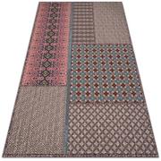 Dywany - Nowoczesny dywan na balkon wzór Aztecki deseń 100x150 cm - miniaturka - grafika 1